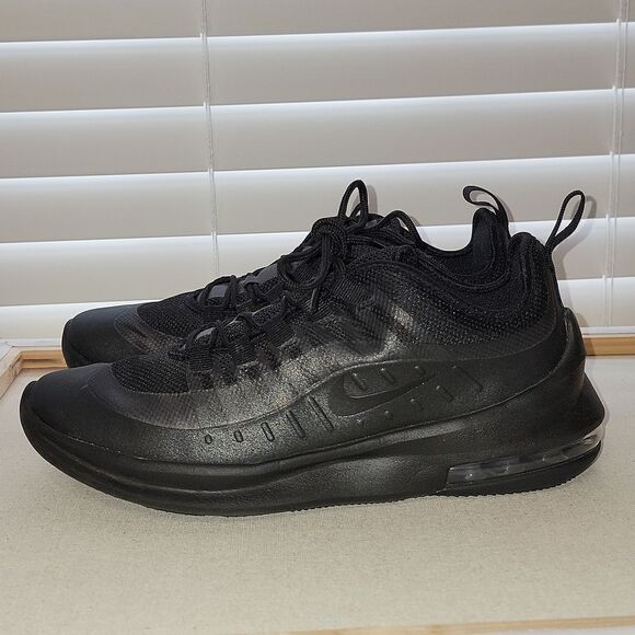 Nike Air Max Axis Triple Black Trainer Shoes AH5222-008 Size 7Y Womens 8.5 - Picture 8 of 14